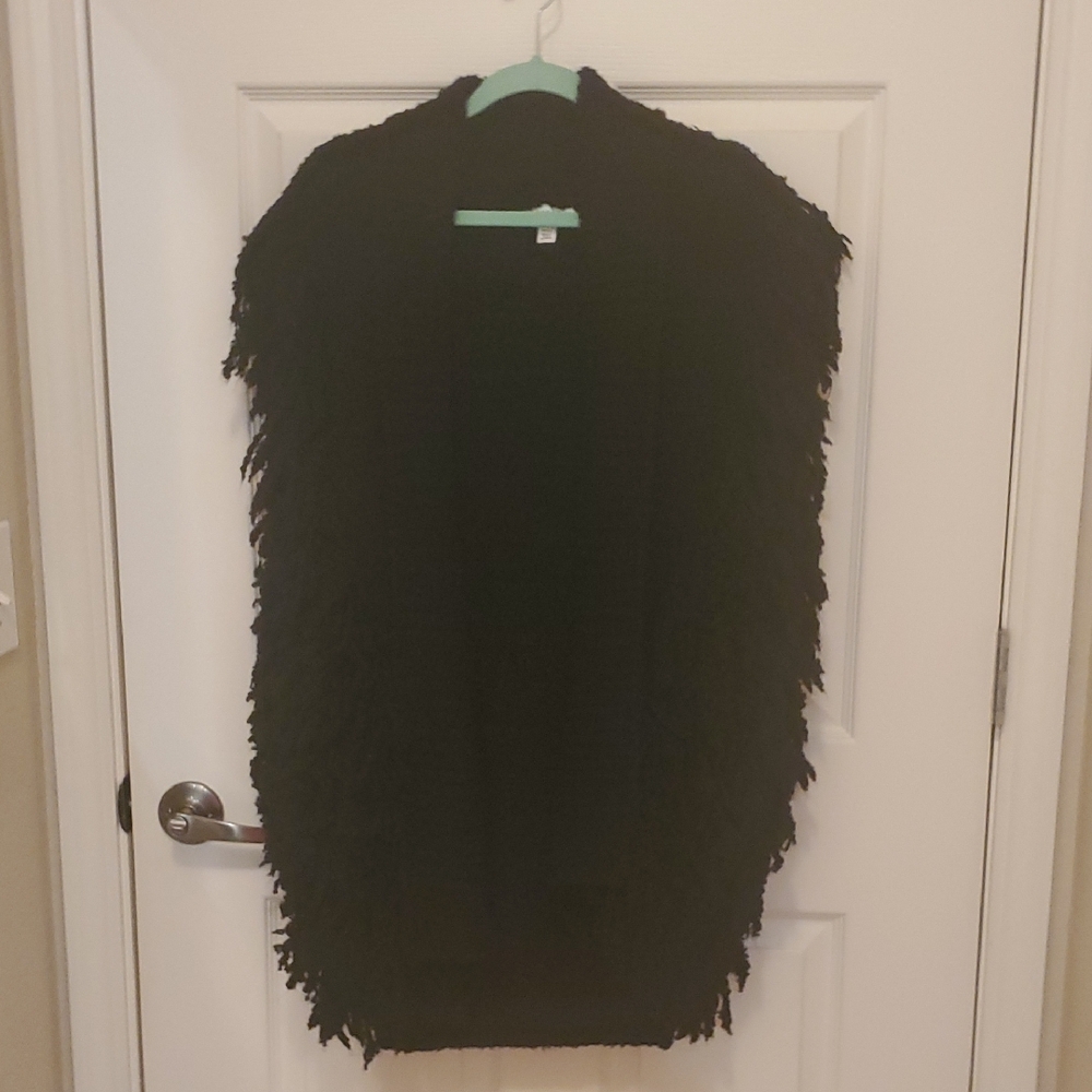 Black Women's Sweater Vest